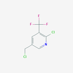 2-Chloro-5-(chloromethyl)-3-(trifluoromethyl)pyridine