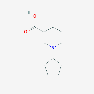 1-Cyclopentylpiperidine-3-carboxylic acid