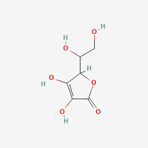 molecular formula C6H8O6 B3431276 L-Ascorbic acid-13C6 CAS No. 89924-69-6