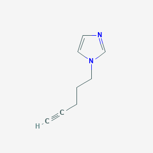 1-Pent-4-ynylimidazole