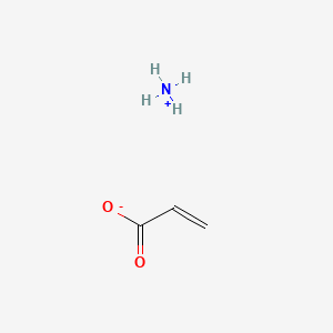 molecular formula C3H7NO2 B3431307 2-Propenoic acid, homopolymer, ammonium salt CAS No. 9003-03-6