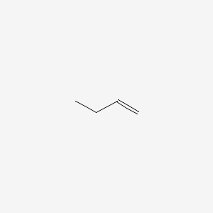 molecular formula C4H8<br>C4H8<br>CH3CH2CH=CH2 B3431318 1-Butene CAS No. 9003-28-5