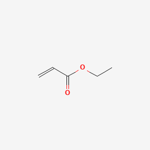 molecular formula C5H8O2<br>CH2CHCOOC2H5<br>C5H8O2 B3431334 Ethyl acrylate CAS No. 9003-32-1
