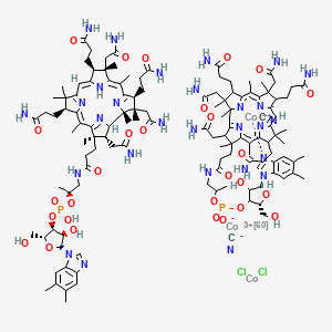 molecular formula C126H177Cl2Co3N28O28P2+2 B3431398 Intrinsic factor CAS No. 9008-12-2