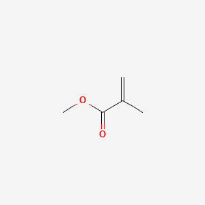 molecular formula C5H8O2<br>CH2C(CH3)COOCH3<br>C5H8O2 B3431434 Poly(methylmethacrylate) CAS No. 9011-14-7