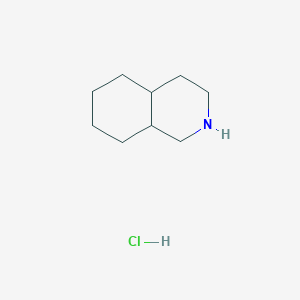 molecular formula C9H18ClN B3431538 Decahydroisoquinoline hydrochloride CAS No. 90949-02-3
