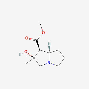 molecular formula C10H17NO3 B3431560 Isotussilagine CAS No. 91108-32-6