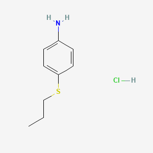 [4-(Propylthio)phenyl]amine hydrochloride