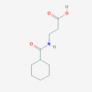 molecular formula C10H17NO3 B3431599 3-(Cyclohexylformamido)propanoic acid CAS No. 914773-52-7