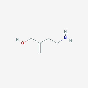 molecular formula C5H11NO B3431718 4-Amino-2-methylenebutan-1-ol CAS No. 925915-06-6