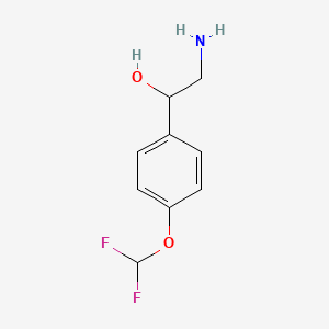 2-Amino-1-[4-(difluoromethoxy)phenyl]ethan-1-ol