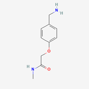 2-[4-(aminomethyl)phenoxy]-N-methylacetamide