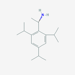 (1S)-1-[2,4,6-Tri(propan-2-yl)phenyl]ethanamine