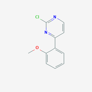 molecular formula C11H9ClN2O B3432073 2-Chloro-4-(2-methoxyphenyl)pyrimidine CAS No. 954236-31-8