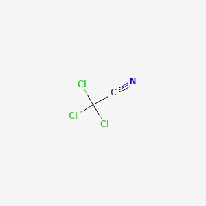 molecular formula C2Cl3N B3432175 Trichloro(~15~N)acetonitrile CAS No. 97426-84-1