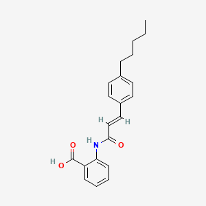 molecular formula C21H23NO3 B3432251 (E/Z)-BML264 CAS No. 99196-74-4