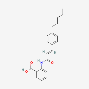 N-(p-Amylcinnamoyl)anthranilic acid