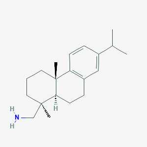 ((1S,4aS,10aR)-7-Isopropyl-1,4a-dimethyl-1,2,3,4,4a,9,10,10a-octahydrophenanthren-1-yl)methanamine