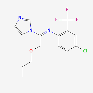 molecular formula C15H15ClF3N3O B3432268 Triflumizole CAS No. 99387-89-0