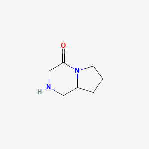 Hexahydropyrrolo[1,2-a]pyrazin-4(1H)-one