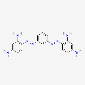 molecular formula C18H18N8 B3432320 Bismarck Brown Y CAS No. 1052-38-6