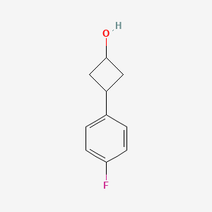3-(4-Fluorophenyl)cyclobutan-1-ol