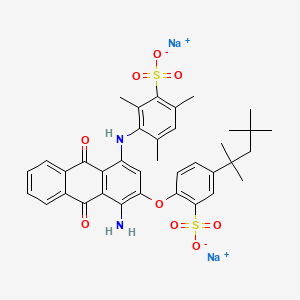 molecular formula C37H38N2Na2O9S2 B3432352 C.I. Acid Violet 48 CAS No. 12220-52-9