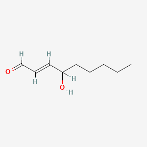 molecular formula C9H16O2 B3432363 4-Hydroxynonenal CAS No. 128946-65-6