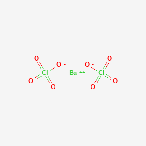 molecular formula BaCl2O8 B3432370 Barium perchlorate CAS No. 13465-95-7