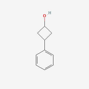 molecular formula C10H12O B3432400 trans-3-Phenylcyclobutanol CAS No. 150639-16-0
