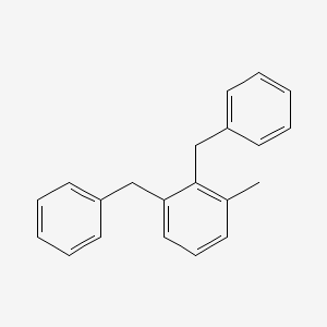 molecular formula C21H20 B3432571 2,3-Dibenzyltoluene CAS No. 53585-53-8