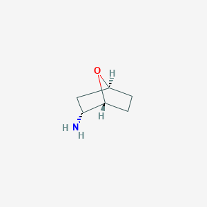 molecular formula C6H11NO B3432574 (1R,2R,4S)-7-Oxabicyclo[2.2.1]heptan-2-amine CAS No. 58564-87-7