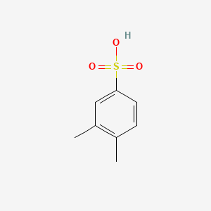 molecular formula C8H10O3S B3432600 3,4-dimethylbenzenesulfonic Acid CAS No. 618-01-9
