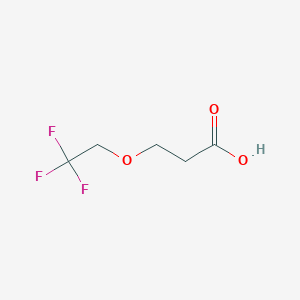 molecular formula C5H7F3O3 B3432864 3-(2,2,2-Trifluoroethoxy)propanoic acid CAS No. 1016854-20-8