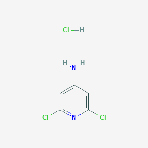 molecular formula C5H5Cl3N2 B3432906 2,6-dichloropyridin-4-amine Hydrochloride CAS No. 1049730-38-2