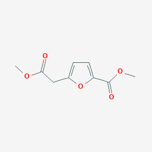 molecular formula C9H10O5 B3432928 Methyl 5-(2-methoxy-2-oxoethyl)furan-2-carboxylate CAS No. 1087784-37-9