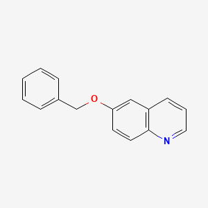 molecular formula C16H13NO B3432937 6-(Benzyloxy)quinoline CAS No. 108825-21-4