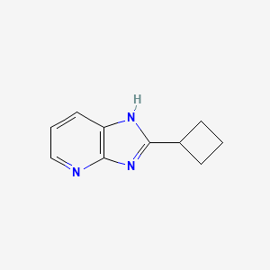 molecular formula C10H11N3 B3433020 2-Cyclobutyl-3h-imidazo[4,5-b]pyridine CAS No. 119628-82-9