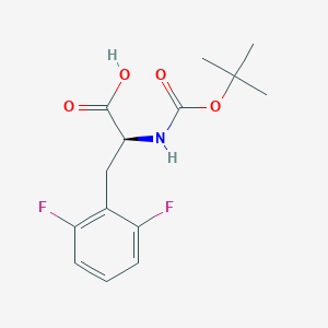 (S)-2-((tert-Butoxycarbonyl)amino)-3-(2,6-difluorophenyl)propanoic acid