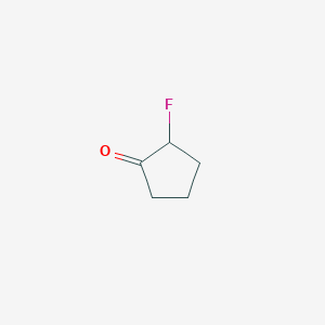 molecular formula C5H7FO B3433232 2-Fluorocyclopentanone CAS No. 1755-12-0