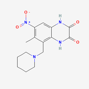 B3433250 PD-160725 2-hydroxyethanesulfonate CAS No. 186268-11-1