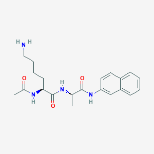 molecular formula C21H28N4O3 B3433275 Ac-Lys-Ala-bNA CAS No. 201984-16-9