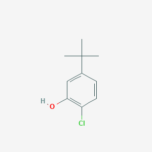 molecular formula C10H13ClO B3433292 5-Tert-butyl-2-chlorophenol CAS No. 20942-69-2