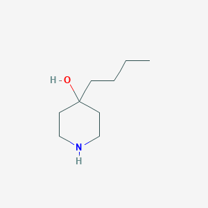 molecular formula C9H19NO B3433316 4-Butylpiperidin-4-ol CAS No. 22093-38-5
