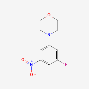 4-(3-Fluoro-5-nitrophenyl)morpholine