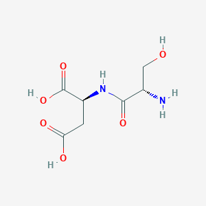 molecular formula C7H12N2O6 B3433355 H-SER-ASP-OH CAS No. 2543-31-9