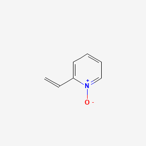 molecular formula C7H7NO B3433372 2-Ethenyl-1-oxidopyridin-1-ium CAS No. 2571-90-6
