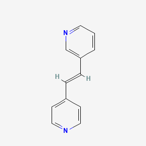 molecular formula C12H10N2 B3433393 (E)-3-[2-(4-Pyridyl)vinyl]pyridine CAS No. 2682-93-1