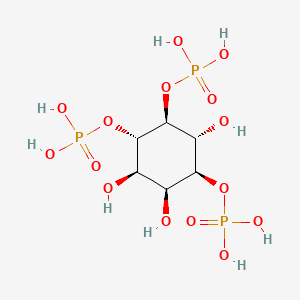 molecular formula C6H15O15P3 B3433397 [(1S,2R,3S,4S,5R,6S)-2,3,5-trihydroxy-4,6-diphosphonooxycyclohexyl] dihydrogen phosphate CAS No. 88269-39-0