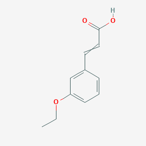 molecular formula C11H12O3 B034334 Trans-3-Ethoxycinnamic Acid CAS No. 103986-73-8